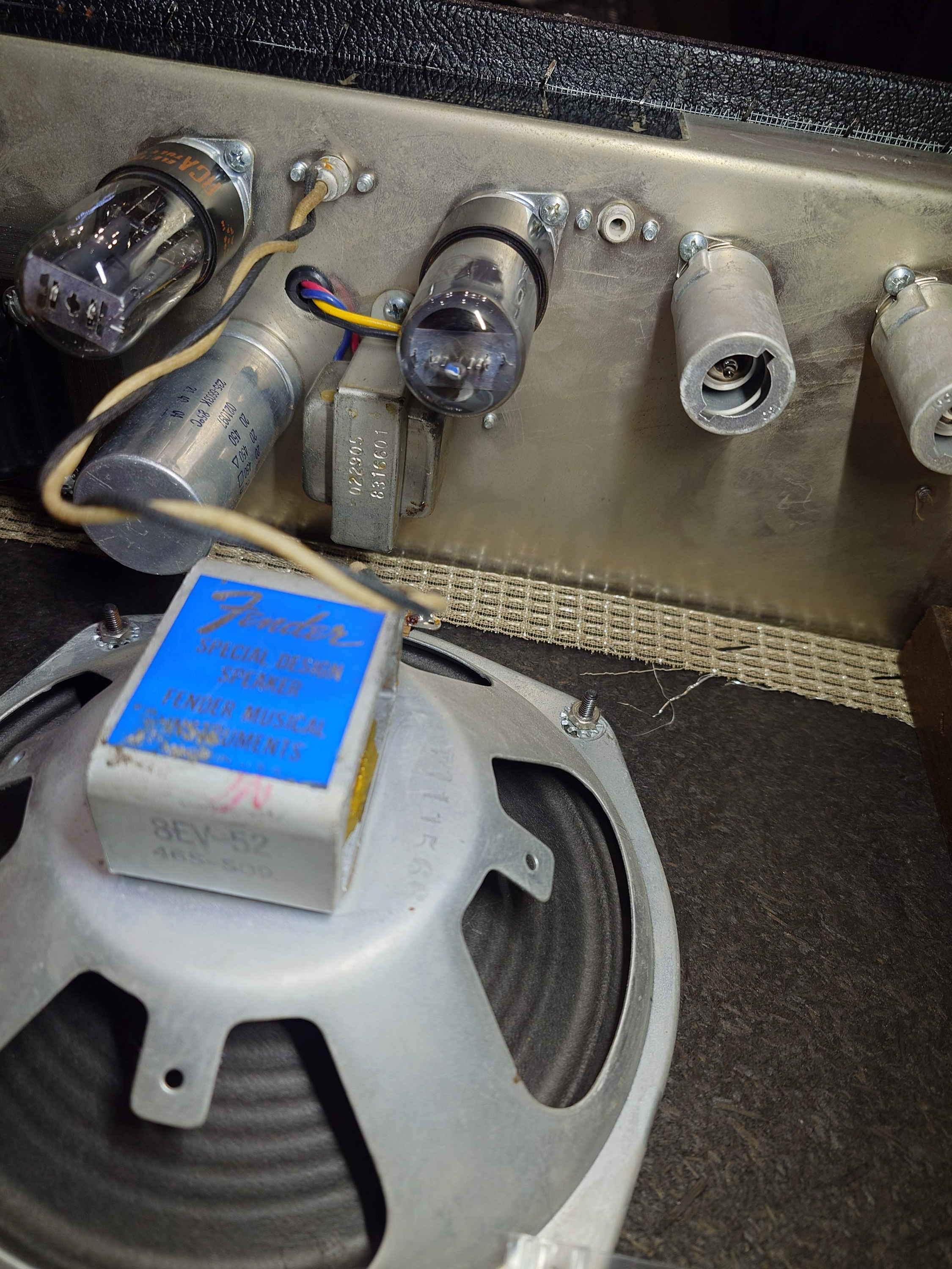 Fender 1966 Vibro Champ Black Face AA764